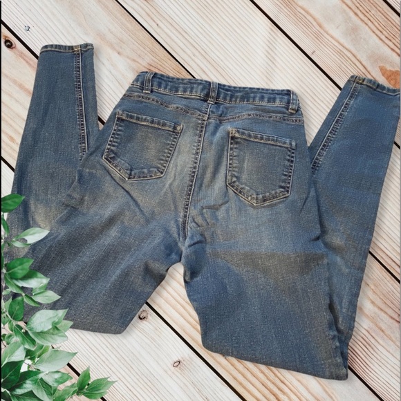 Blue Spice mid rise Jeans straight Sz 3 - Picture 8 of 12